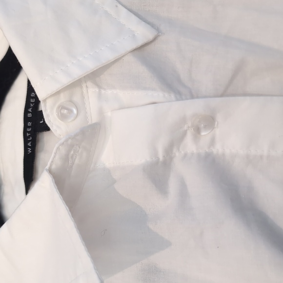 Walter Baker Oversized White Cotton Tunic - Picture 4 of 7